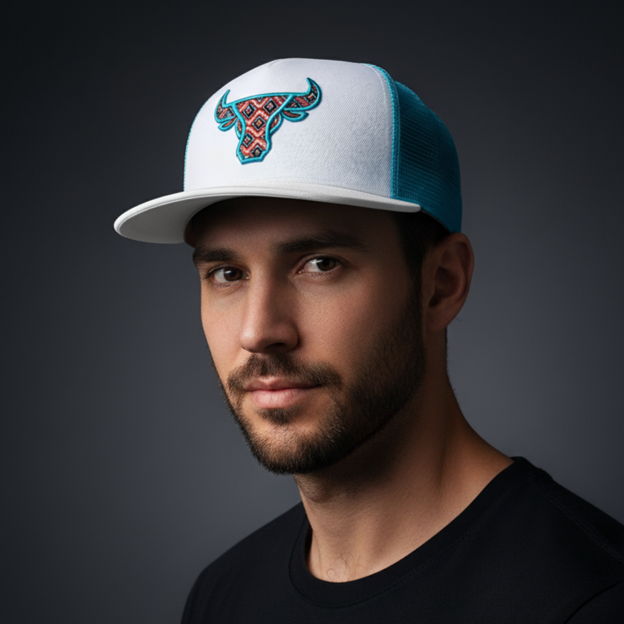 Aztec Bull Flatbill Hat