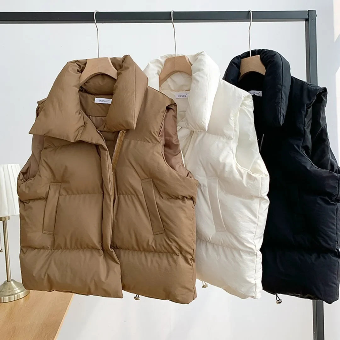 Gold Rush Puffer Vest