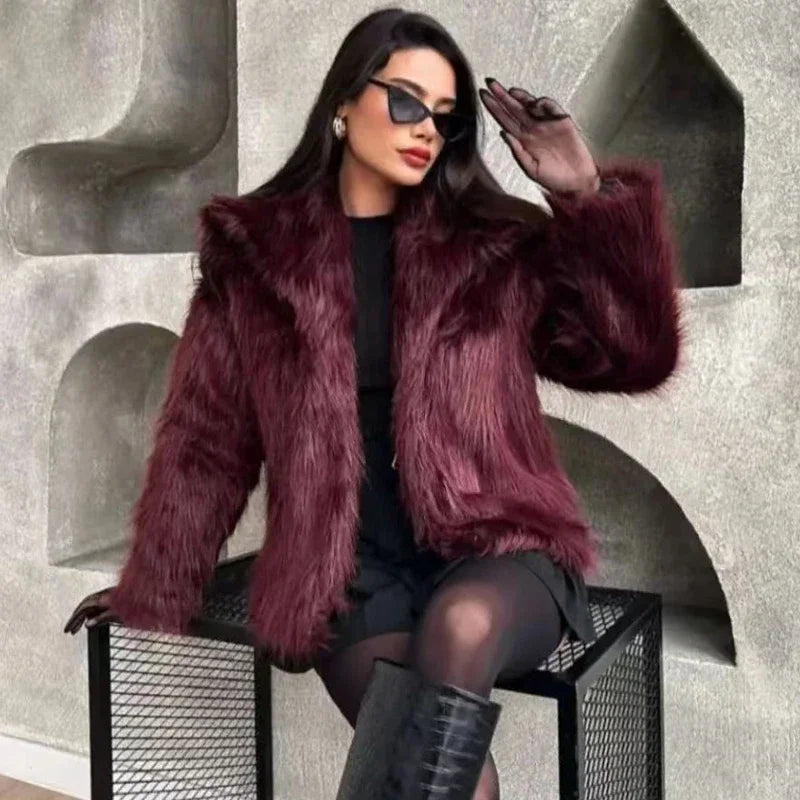 Pizzazz Fur Coat