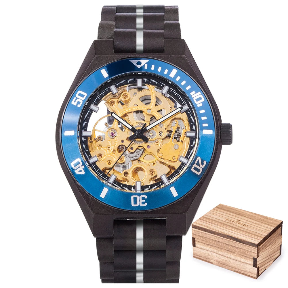 Skelly Bobo Bird Wood Watch