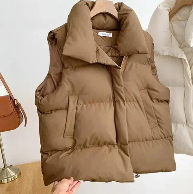 Gold Rush Puffer Vest