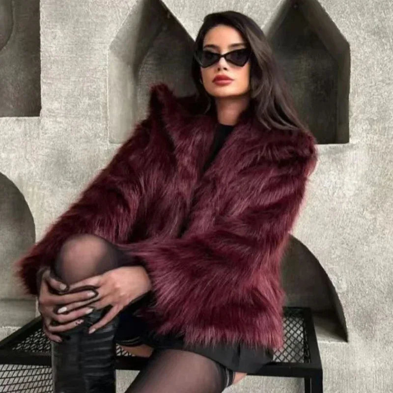 Pizzazz Fur Coat