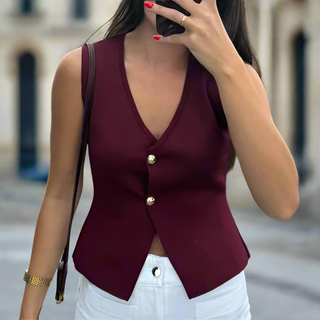 Grace Sleeveless Bustier