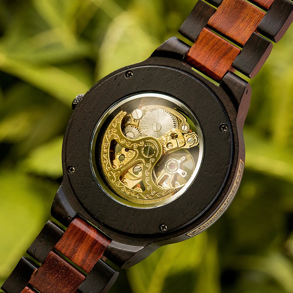 Skelly Bobo Bird Wood Watch