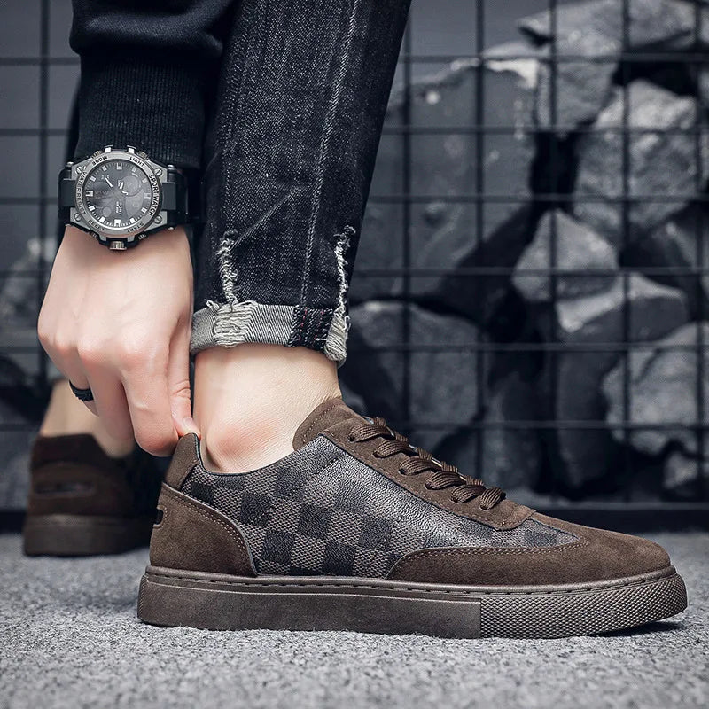 Triumph Checkered Sneaker