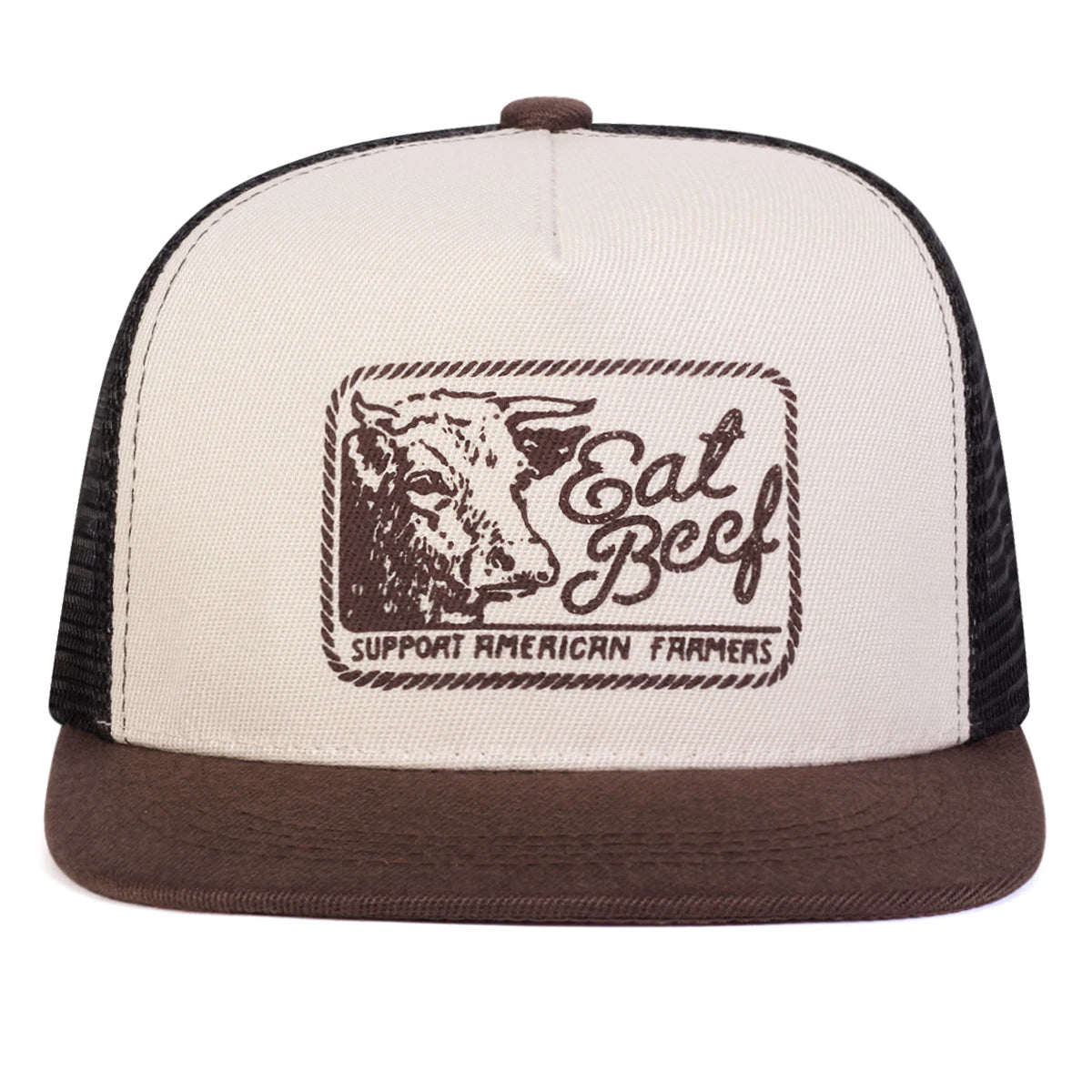Eat Beef Flatbill Hat