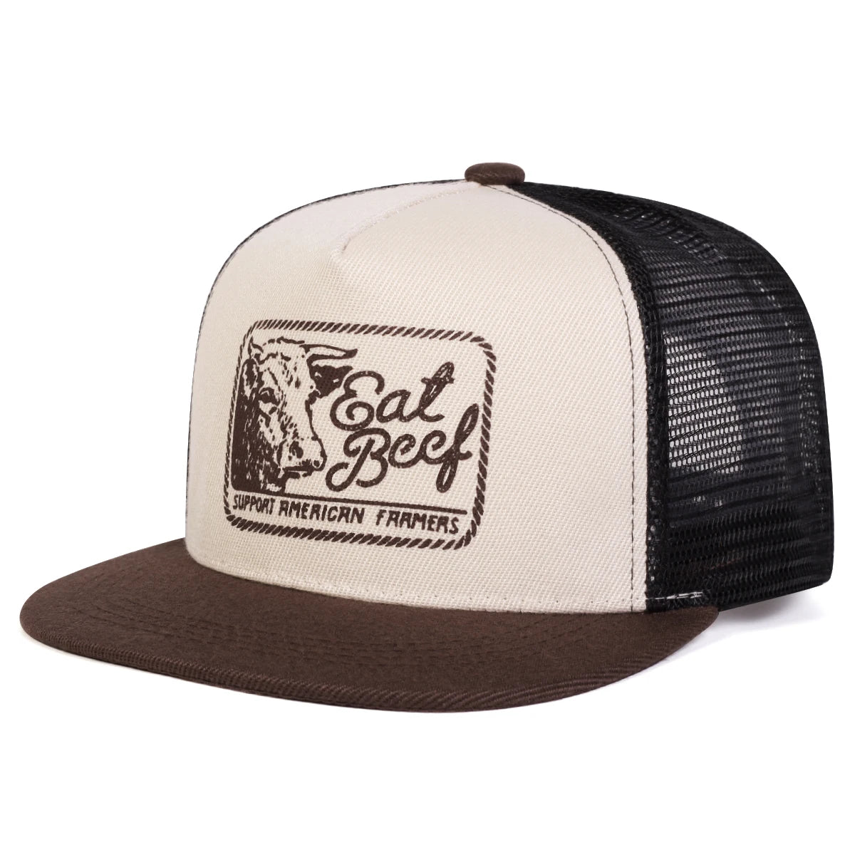 Eat Beef Flatbill Hat