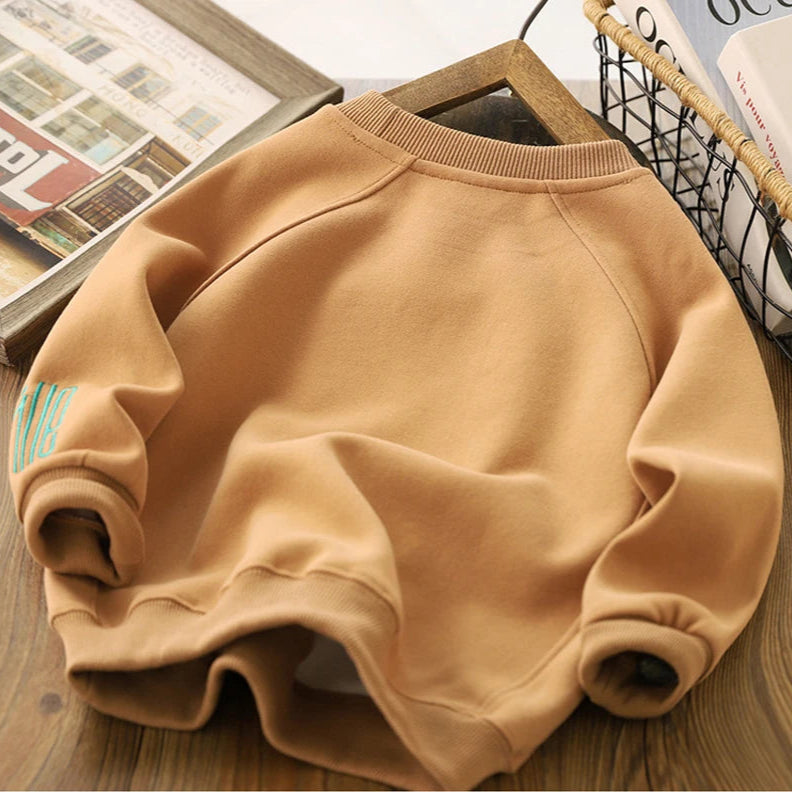 Smile Youth Crew Neck Pullover