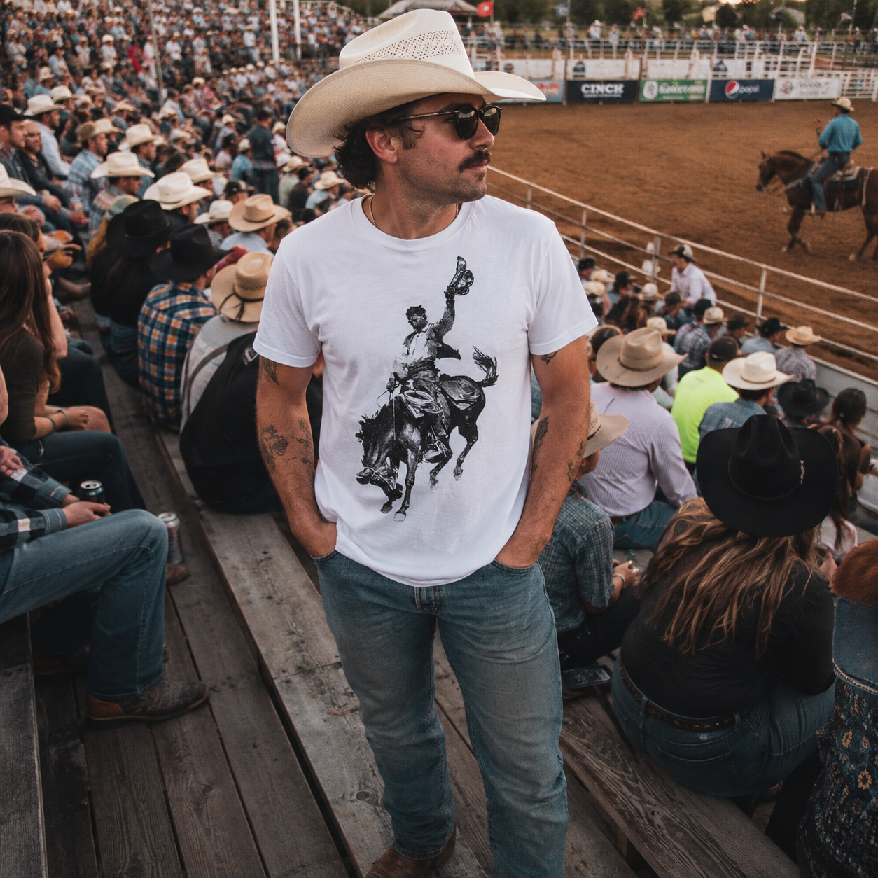 The Cowboy Rider Tee
