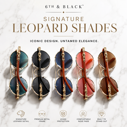 Signature Leopard Shades