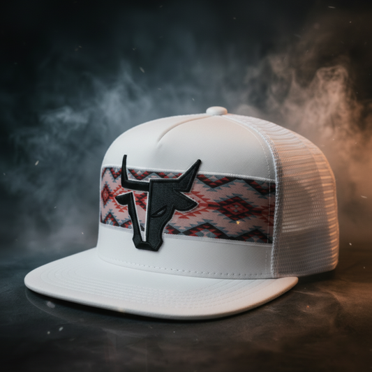Aztec Steer Flatbill Hat