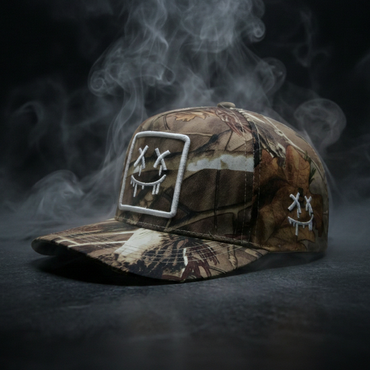 Camo Stitchface Trucker Hat