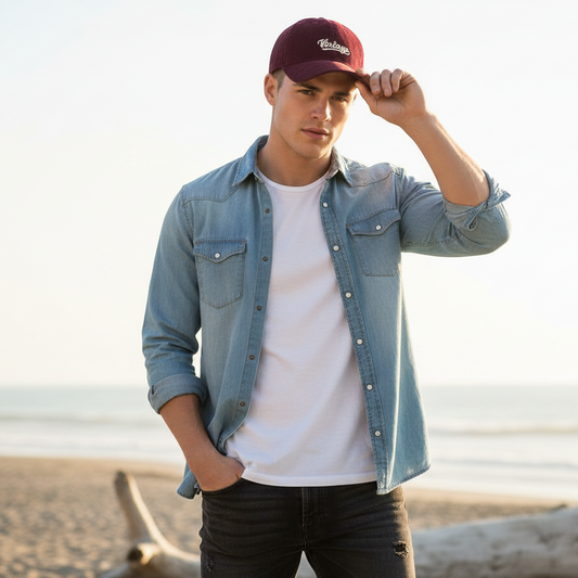 Vintage Corduroy Baseball Hat