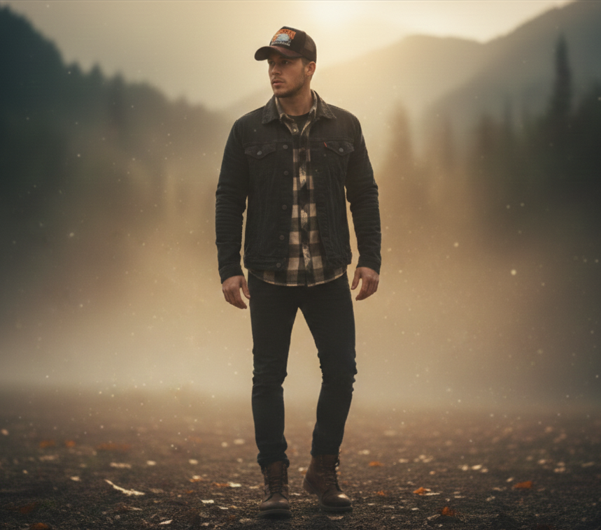 Station Eagle Trucker Hat