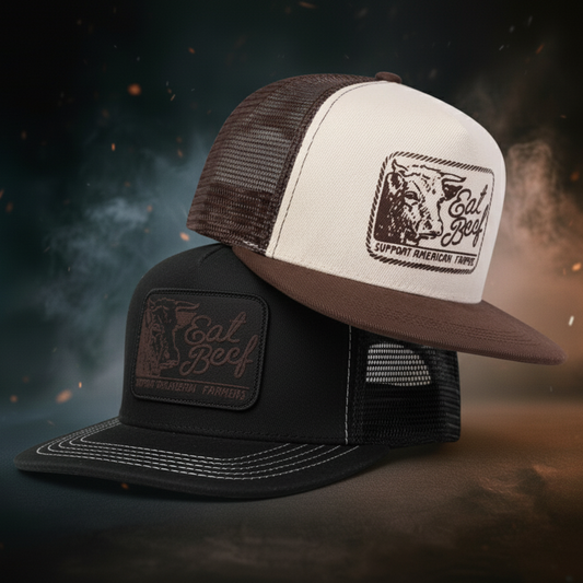Eat Beef Flatbill Hat