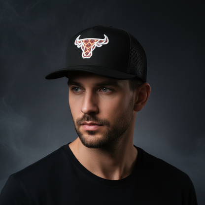 Aztec Bull Flatbill Hat