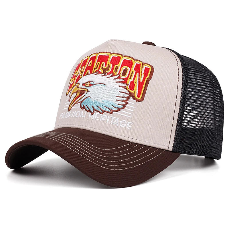 Station Eagle Trucker Hat