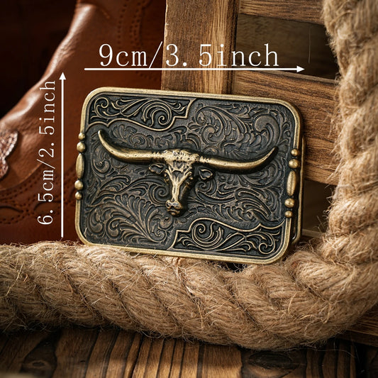 Longhorn Belt Buckle