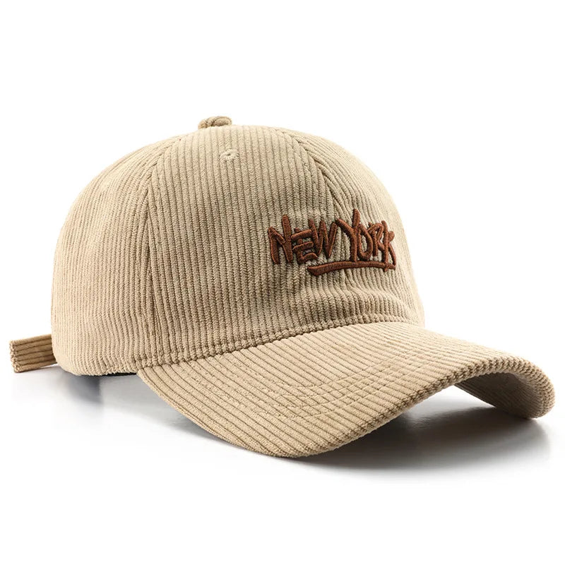 New York Corduroy Baseball Hat