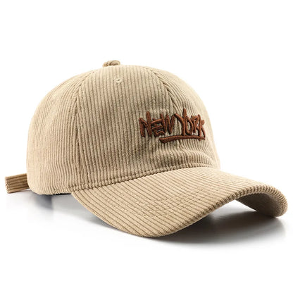 New York Corduroy Baseball Hat