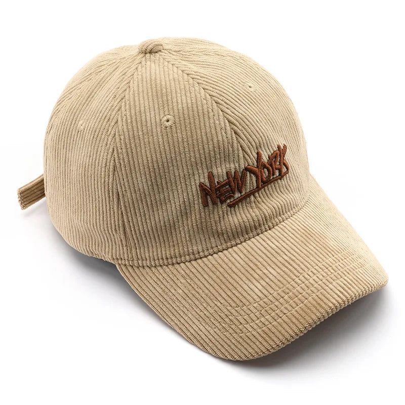 New York Corduroy Baseball Hat