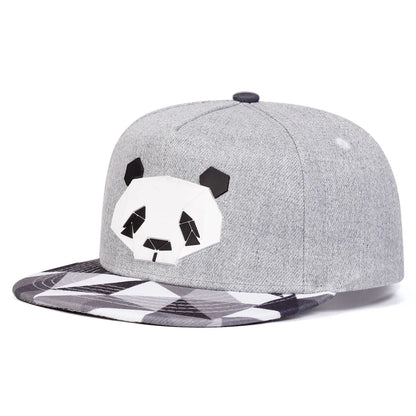 Panda Flatbill Hat