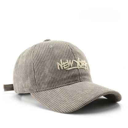 New York Corduroy Baseball Hat