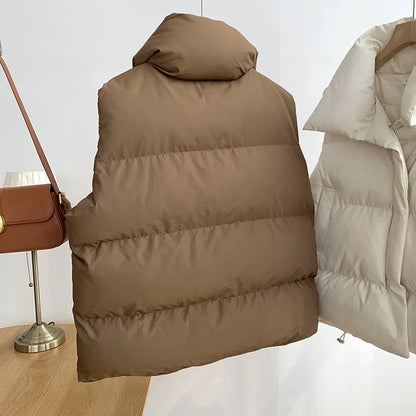 Gold Rush Puffer Vest