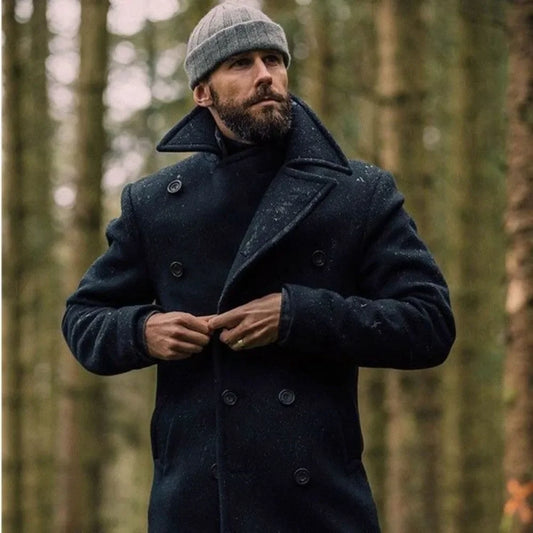 Voyage Full Button Peacoat