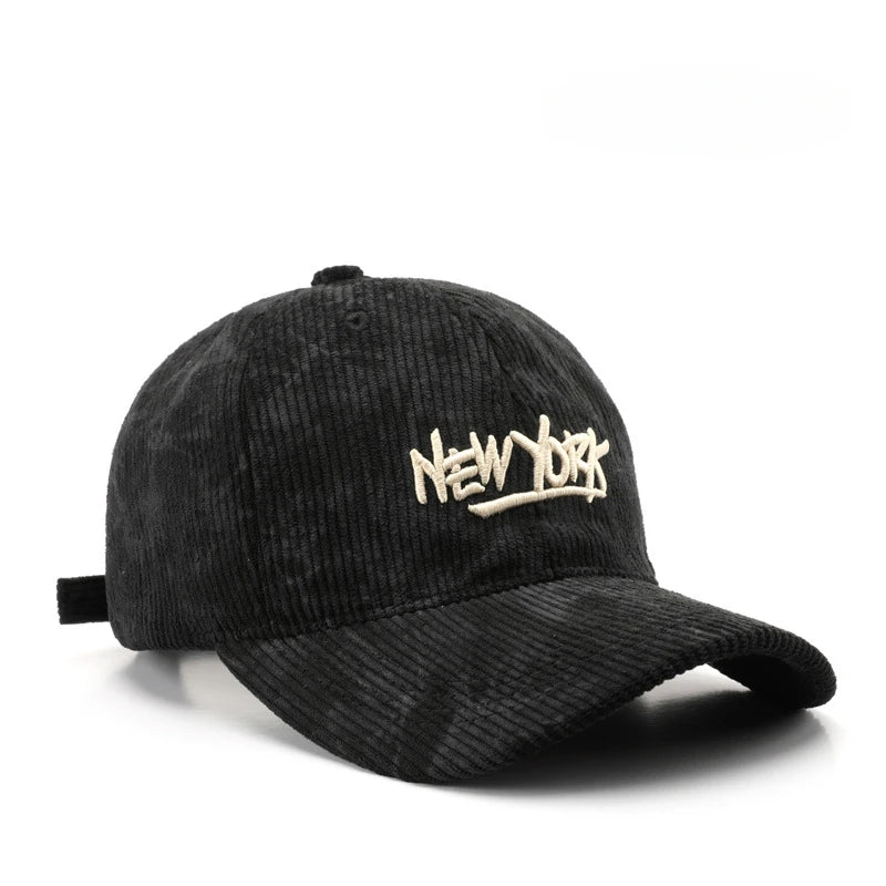 New York Corduroy Baseball Hat