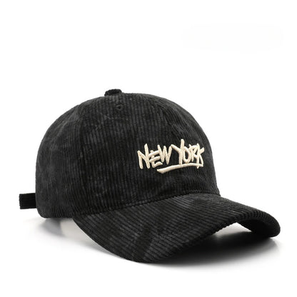 New York Corduroy Baseball Hat