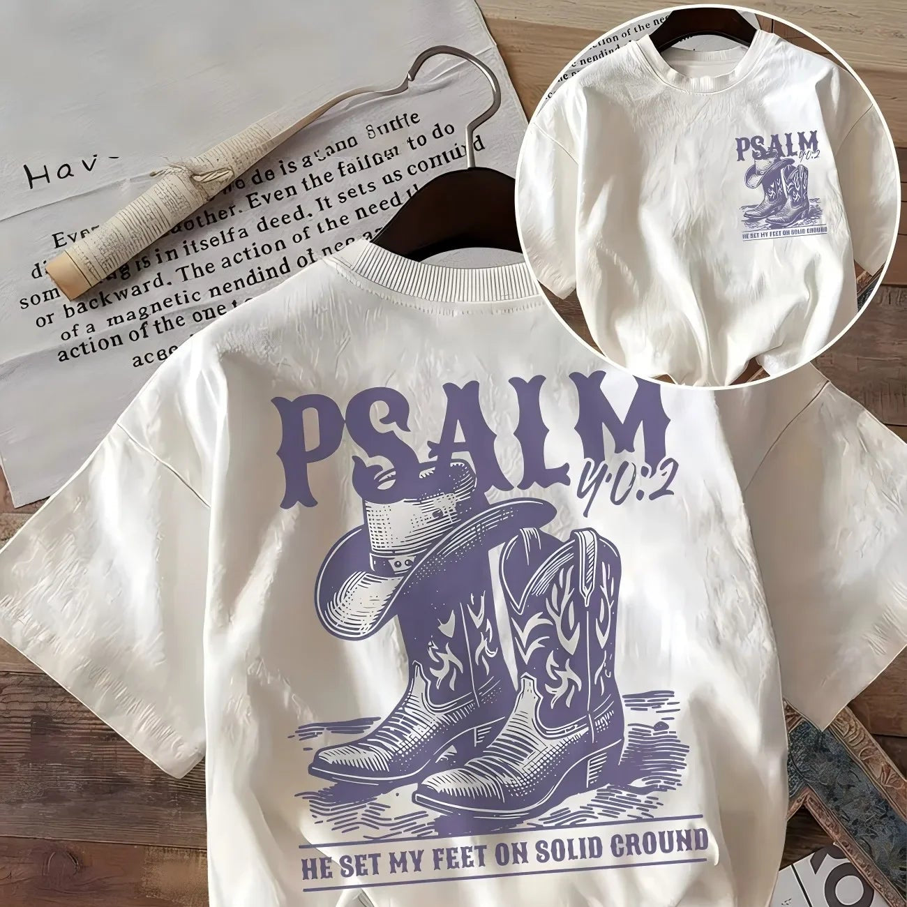 The Psalm 40:2 Tee