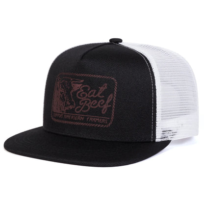 Eat Beef Flatbill Hat