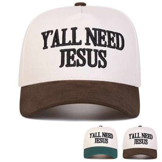 Y'ALL NEED JESUS Snapback
