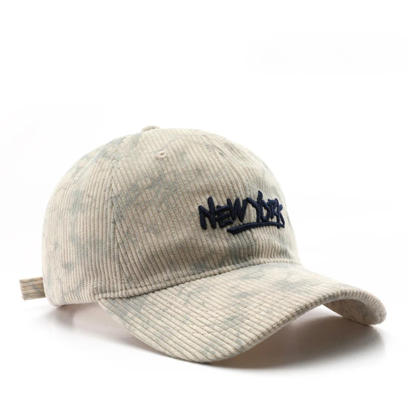 New York Corduroy Baseball Hat