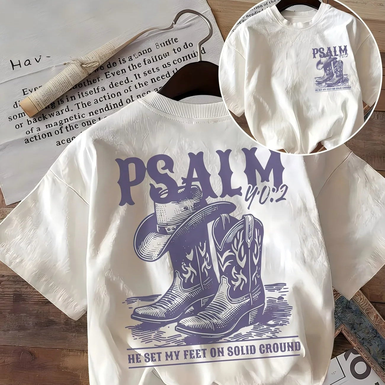 The Psalm 40:2 Tee