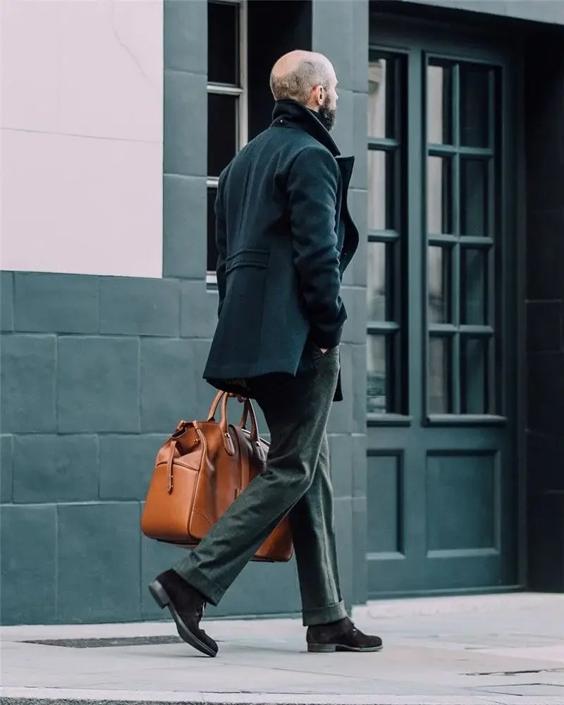 Voyage Full Button Peacoat