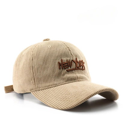 New York Corduroy Baseball Hat
